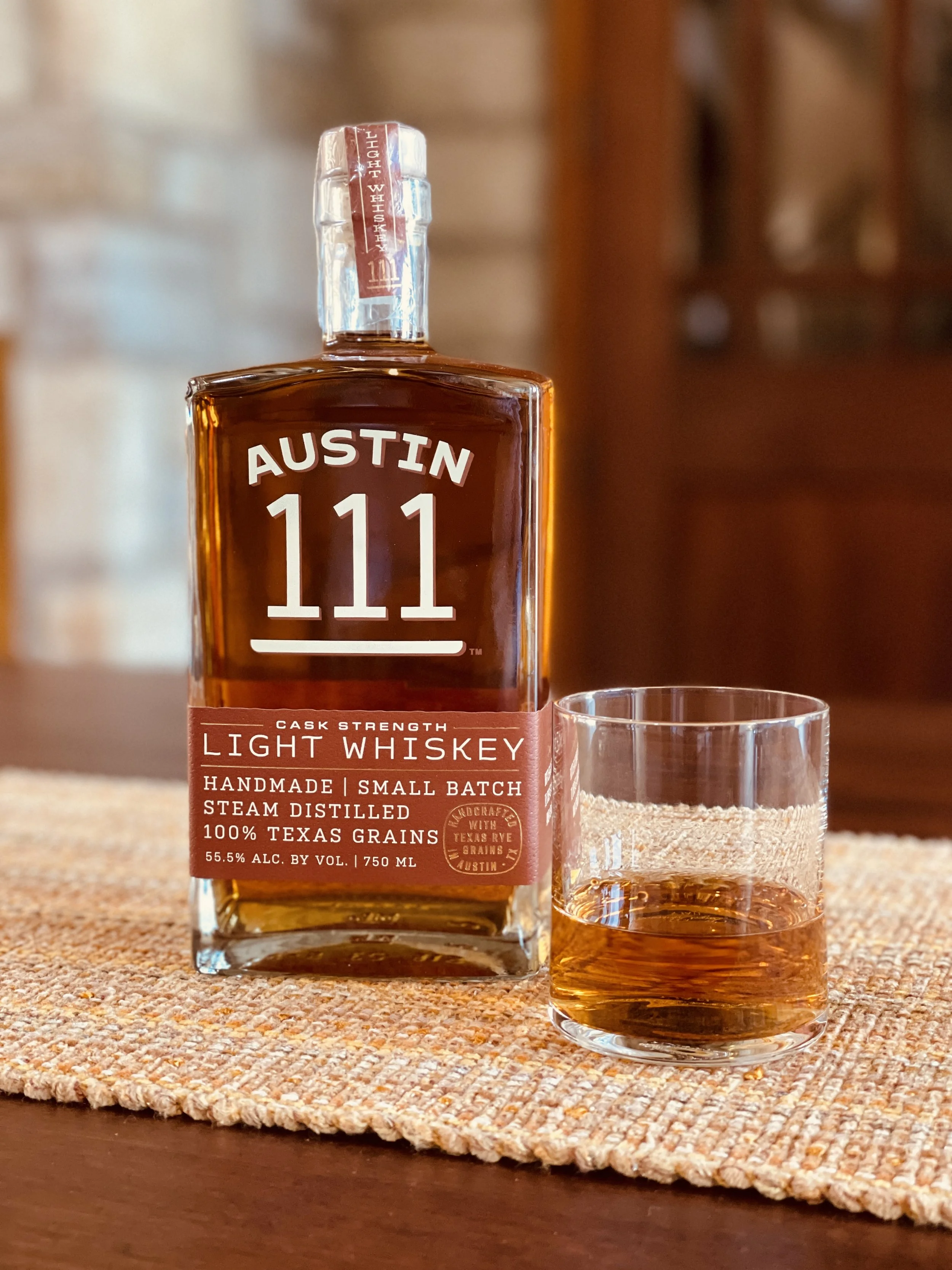 Austin 111: Bold, Smooth Texas Whiskey — AUSTIN 101 LIGHT WHISKEY